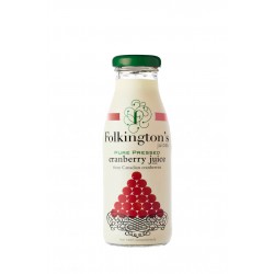 Folkington's Pressed Cranberry Juice 12 x 250ml